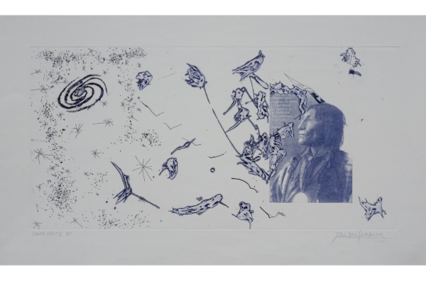 EARTH SPIRITS IV<br>55x90cm<br>photoetching and etching